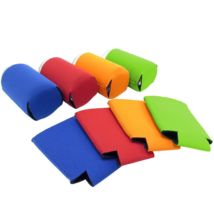 Customized Cold Insulation Leather Cover for Beer Can  Beverage Bottles Diving Material Cooler Bags Manufactured by Experts