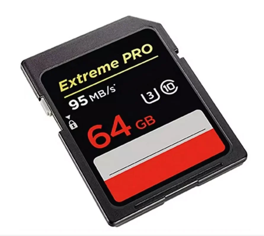 Extreme PRO 8GB 16GB 32GB 64GB 128GB up to 95MB/s UHS-I/U3 SDXC Flash Memory Card C10, V30, 4K UHD, SD Card