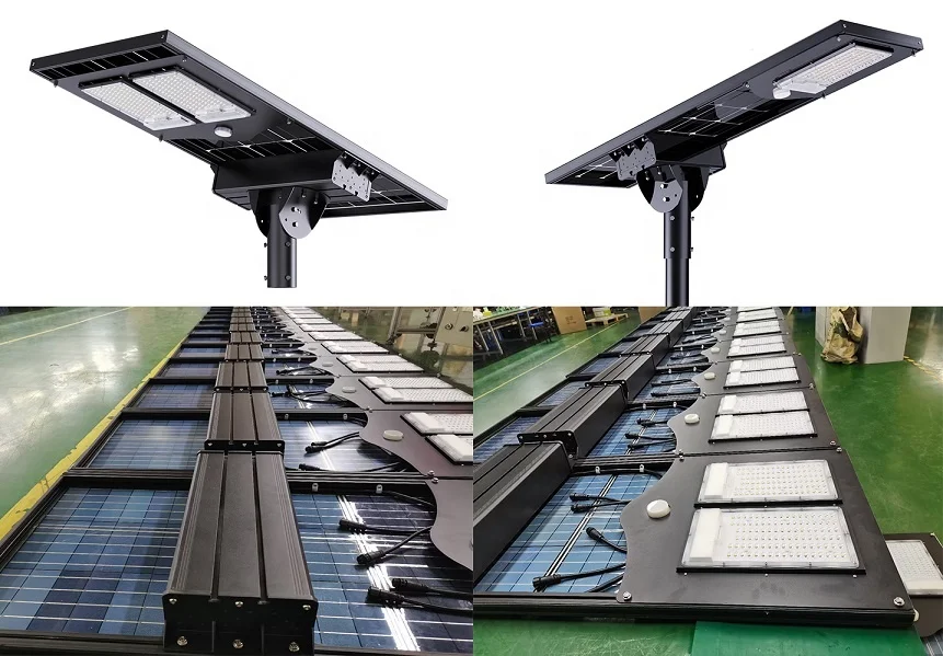 RoadSmart Waterproof IP65 Solar Lamp Outdoor Integrated Solar Street Lights All In One Lamp