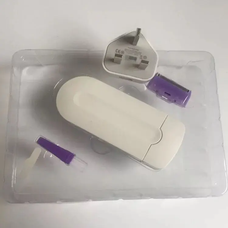 Косметическое оборудование для стрижки волос портативный Гладкий сенсорный датчик легкая Безопасная бритва Эпилятор безболезненное удаление волос машина