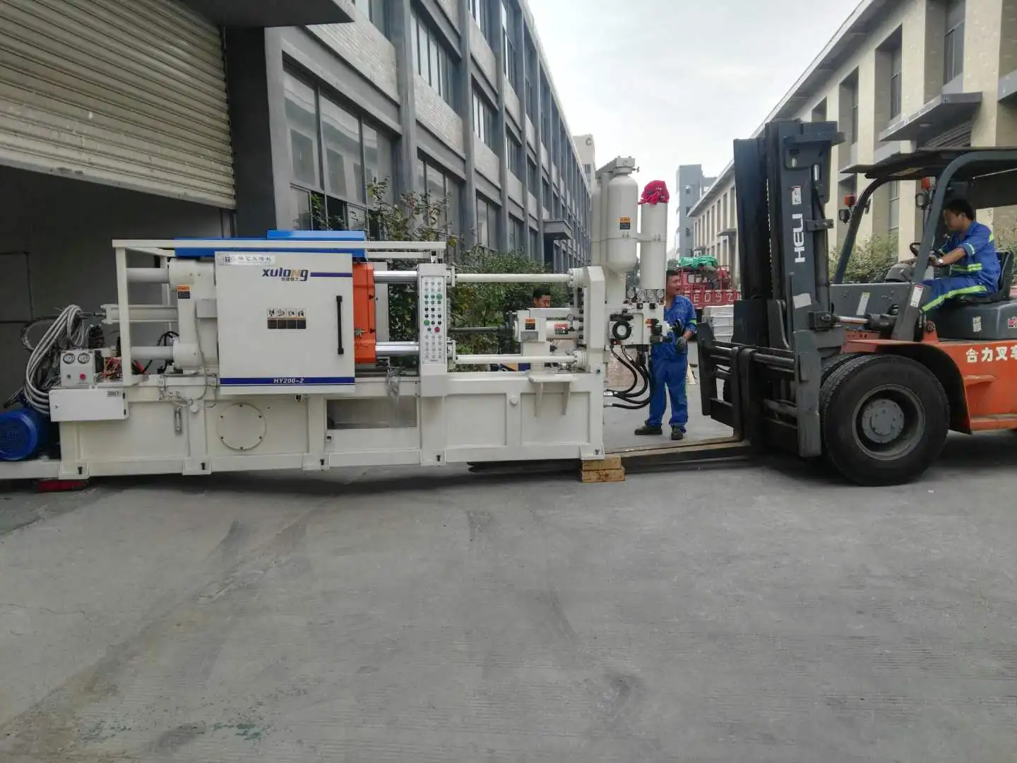 
aluminum parts casting line continuous die casting machine 