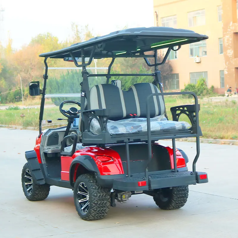 Classic Motorcycles Vehicle Golf Trolley Lithium Battery 4 Seater Golf Cart For Sale