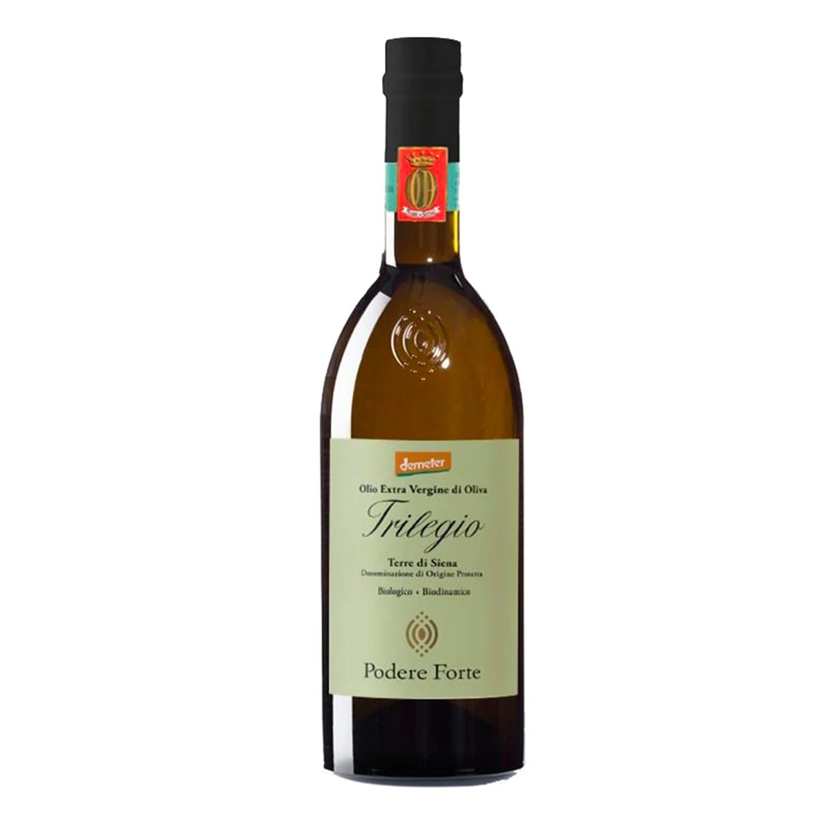 Organic Extra Virgin Olive Oil Top Quality Made In Italy Easy To Storage 0,5Lt Bottle From Tuscany Podere Forte