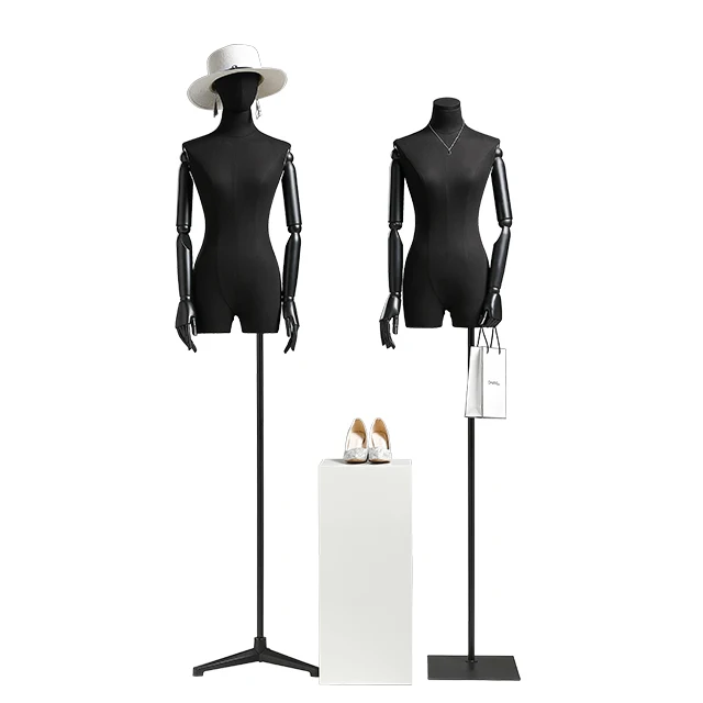 Mannequins Garment Shop Man Display Trousers Black Model Fashion Body Mannequins Upper-Body Clothes Mannequins Clothes Model
