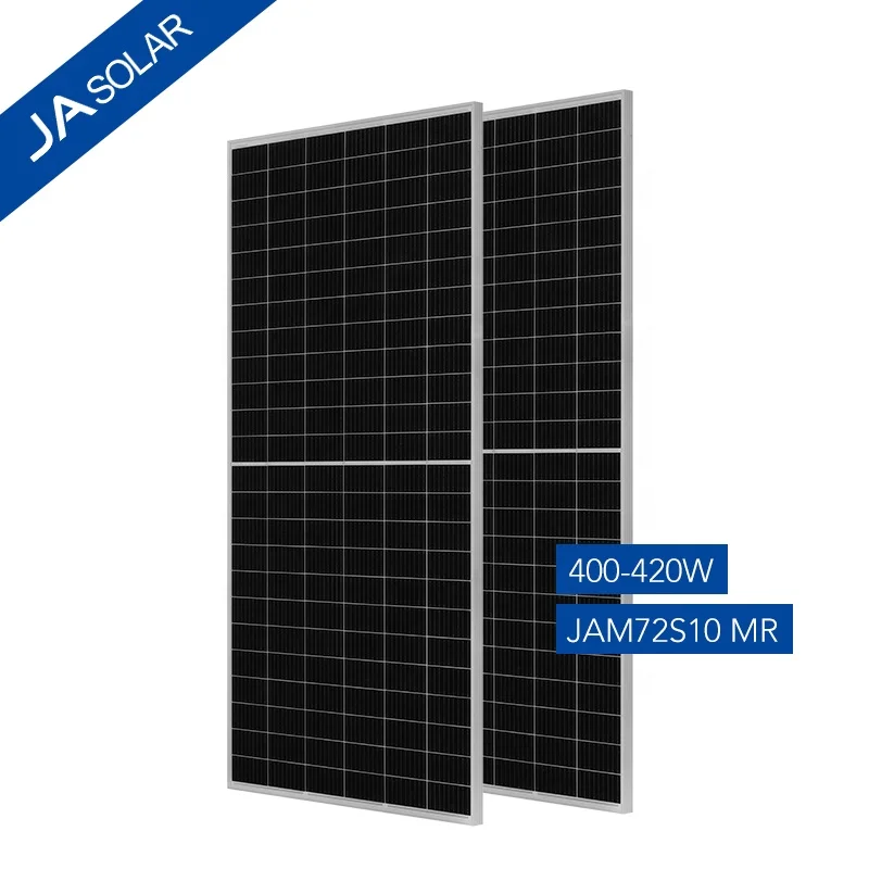 ja solar panel 410w mono PERC half cell 410watt 420w paneles solares ja pv modules for solar power system