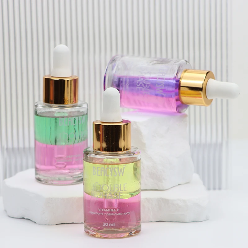 Hyaluronic Acid  Vitamin C Peptide Firming Radiance-Boosting Anti-Oxidant Bi-phasic Serum