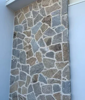 Natural Stone Yellow Quartzite Free Form Exterior Decoration Stone Veneer Stack Wall Cladding Stone