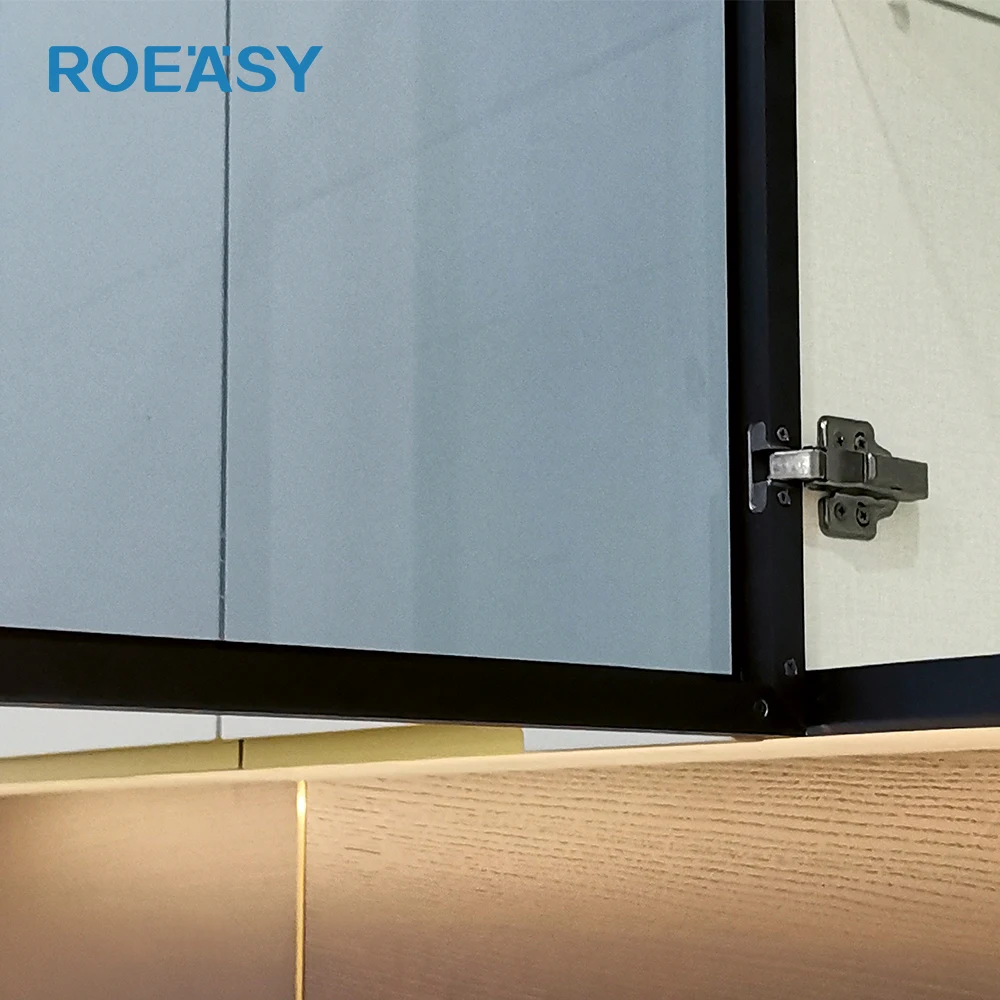 ROEASY Aluminum Wardrobe Closet Glass Cabinet Door Frame Profiles Aluminum Accessories