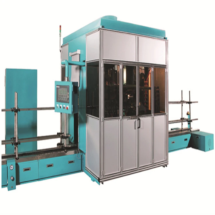 High speed automatic refrigerator condenser welding brazing machine line condens bend machine