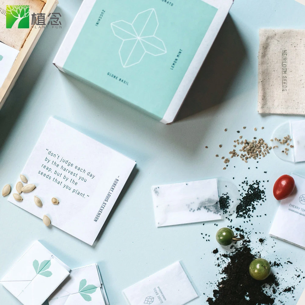 
 Прямая продажа с фабрики, 100% USDA, набор органических семян без ГМО, Томаты, цукини, земли, базилика, лимона, мяты  