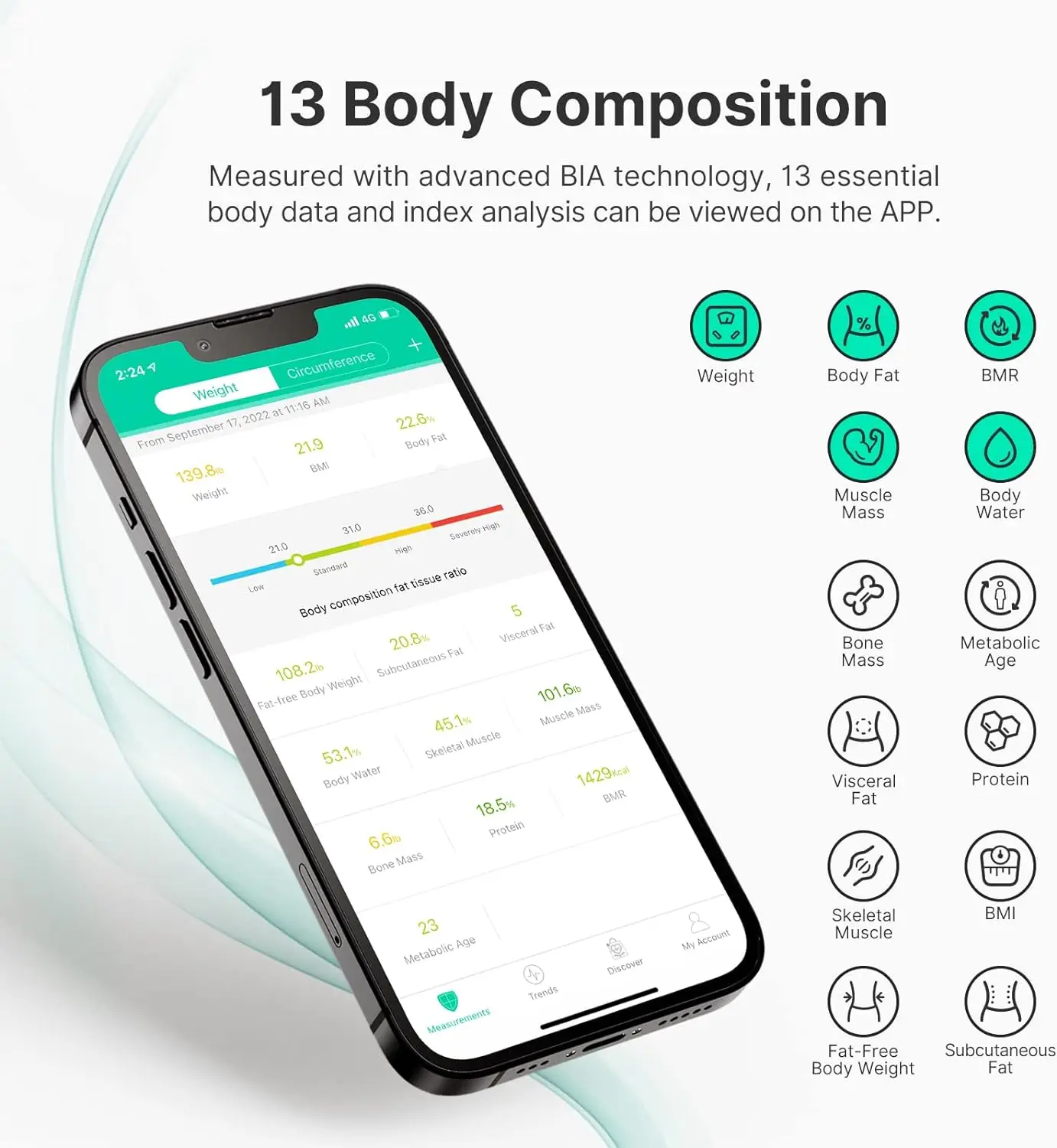 Wholesale smart scale for body weight wireless home floor bathroom electronic scales