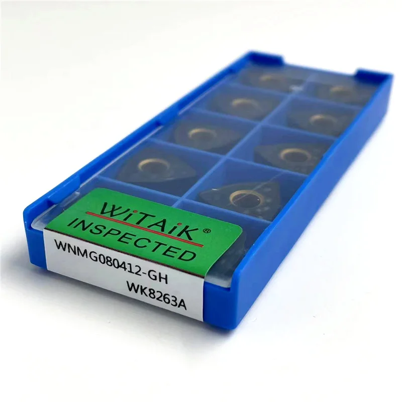 Turing tool WNMG080408-GH WK8263A carbide insert with semi finishing