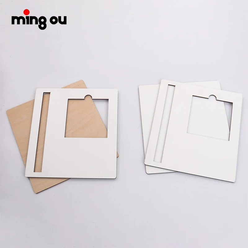 MDF sticky note pad blanks sublimation MDF memo note