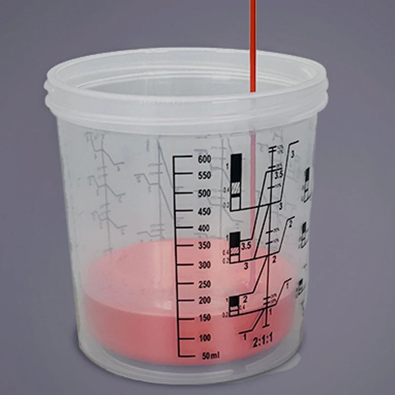 Professional Sprayer Car Paint Mixing System Spray Cup Automotive Guns Car Painting Tools Mixing Cups Painting