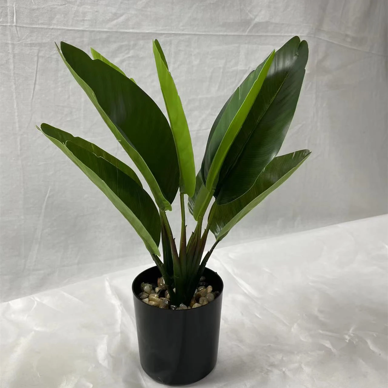 Simulated plant canna decoration indoor bonsai artificial plants trees wholesale green artificial plants Christmas