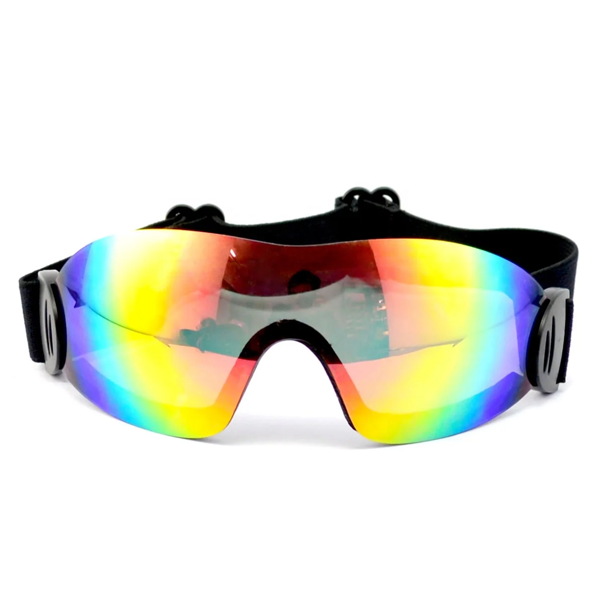 Quick adjustable headband Windproof Anti impact Skydiving goggles Mirror Skydiving Glasses with soft face foam