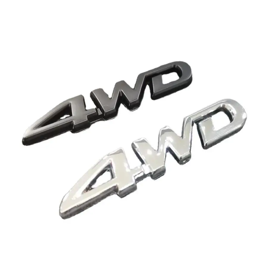 4WD Four wheel drive Car sticker Logo Emblem Badge Decals Car Styling Accessories