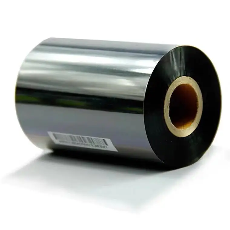 Hot sale Wax ribbon tape carbon bar code printer thermal transfer ribbons 110mm x