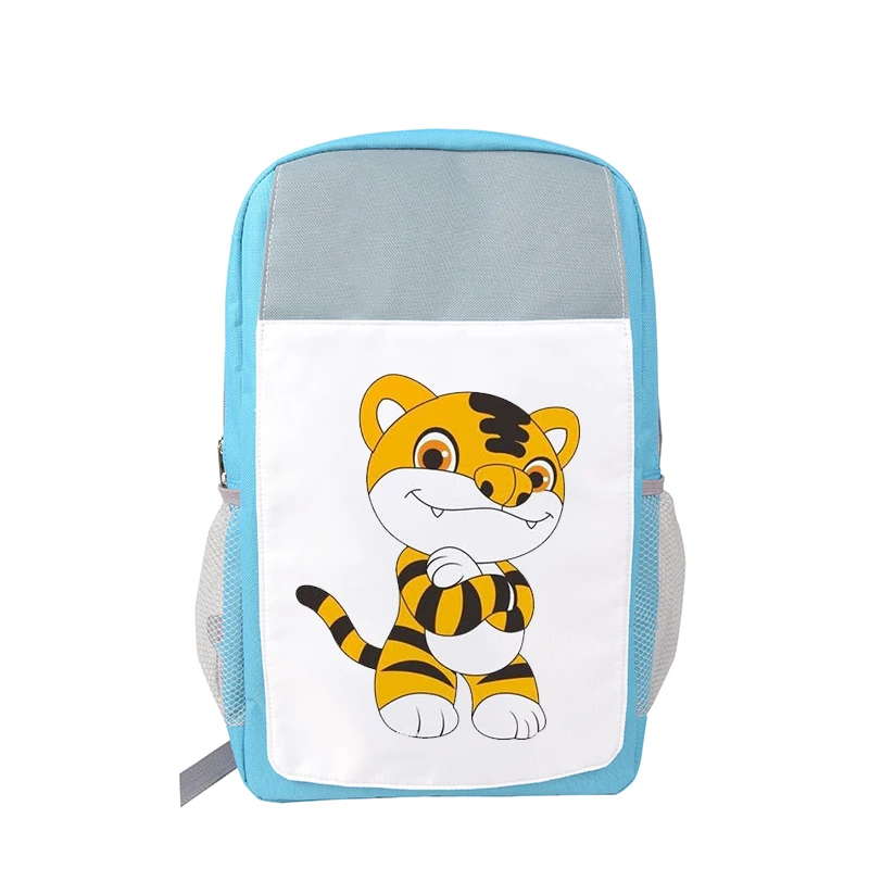RPET Water Proof Toddler Kid Child Print Sublimation Blank Backpack For Boys & Girls