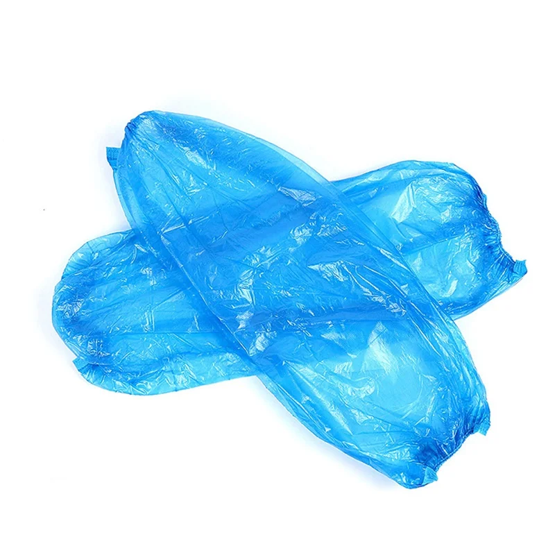 Disposable Sleeve Cover Machine Made Sleeve Cover PE Sleeve Cover