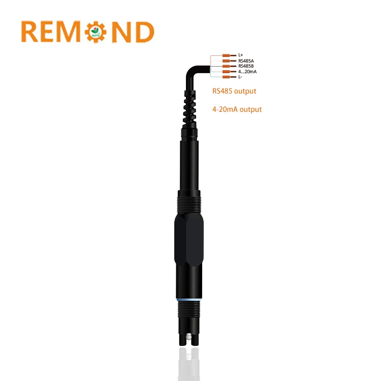 Industrial Online Digital PH Sensor Anticorrosion PH Electrode RS485 pH Probe 4-20mA