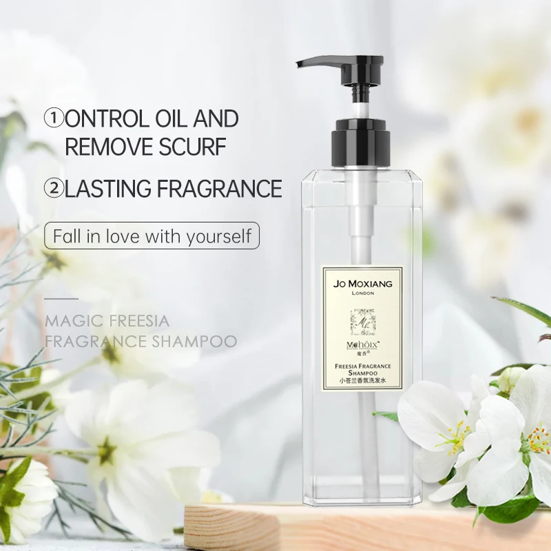 
Романтический шампунь с ароматом фрезии оставьте в кондиционере вьющиеся волосы для мытья тела контроль масла шампунь 