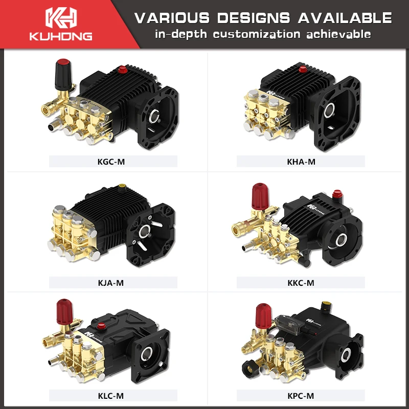 KUHONG 110BAR 18.5L/min Jet Car Washer High Pressure Pump Hot Selling Water Pump for Car Wash