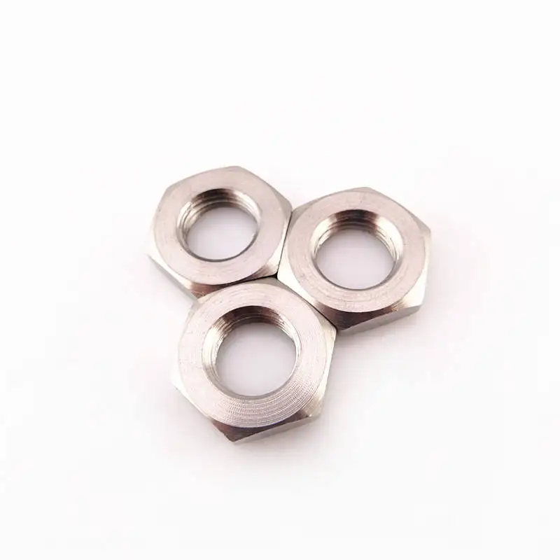 Gb6172.1 Din439,Ansi/Asme B18.2.2 Jis B11/1-93 Zinc or Stainless Steel Hex Thin Nut