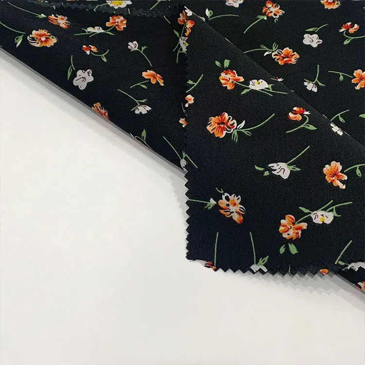 Keqiao Factory 100 Percent Recycled Polyester Navy Blue Pajamas Fabric By The Meter S03-033 On Sale