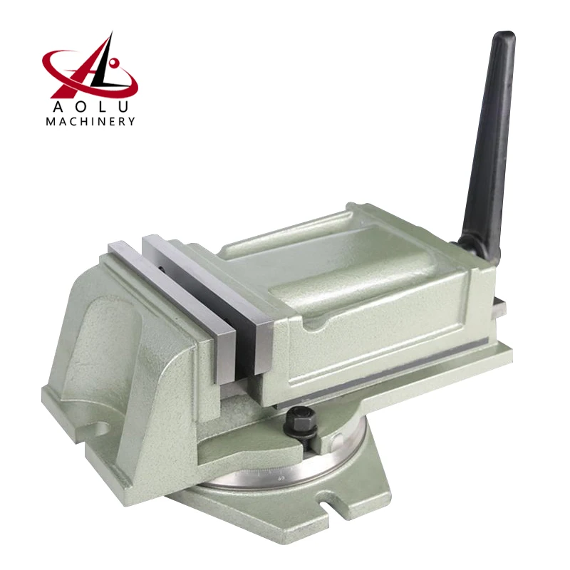 QH80 Precision Milling Machine Vise 80MM Machine Vice with Swivel Base For Milling Machine 3/4/5/6/8inch