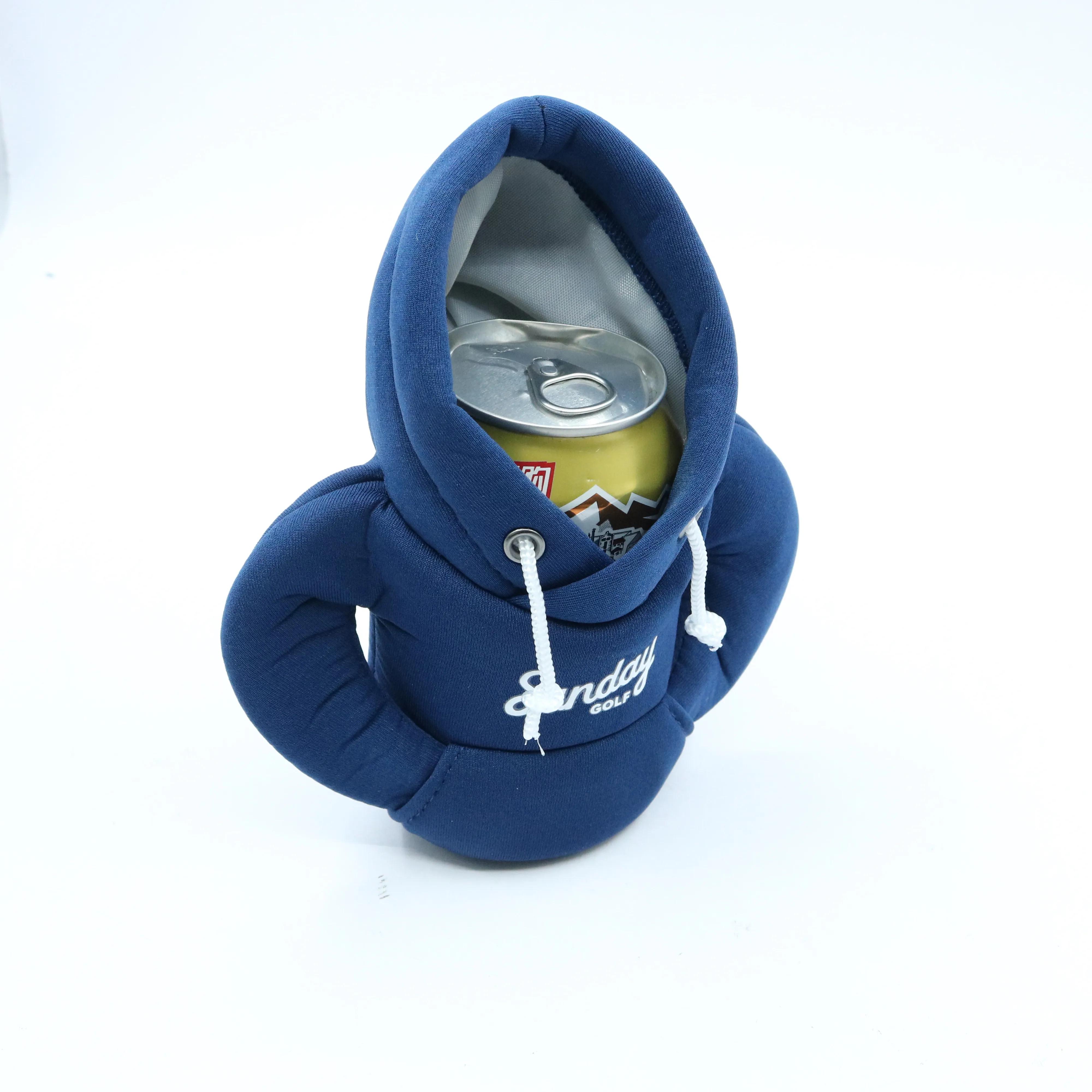 Factory Wholesale High Quality Cotton Neoprene Jacket Cooler Sleeve Bag With Customized Logo Drink Bottle Clothes Cup Holder