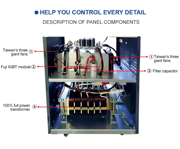 Лидер продаж конкурентоспособная цена 5 кВА солнечный инвертор гибридный ongrid однофазная солнечная панель с микро