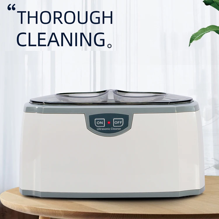 Waterproof Digital Portable Ultrasonic Cleaner Cleaning Jewelry Watch Band Glass Denture Ultrasonic Cleaner for Household