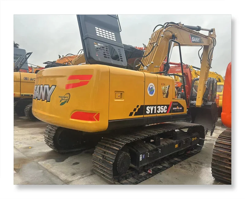Дешевая цена Лидер продаж отличное состояние экскаватор sany sy135c для горных работ