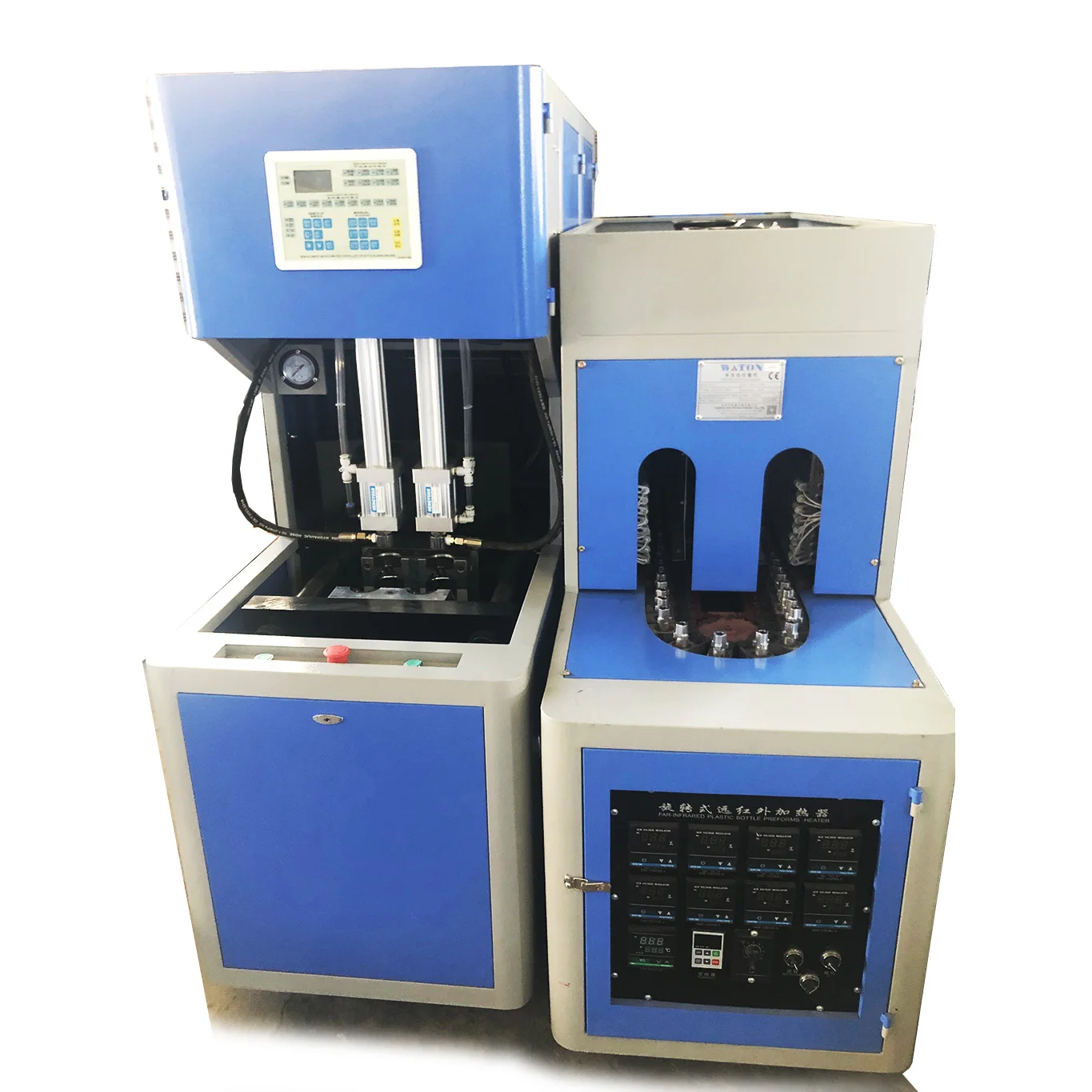 500ml water bottle blow molding machine pet semi automatic blowing plastic