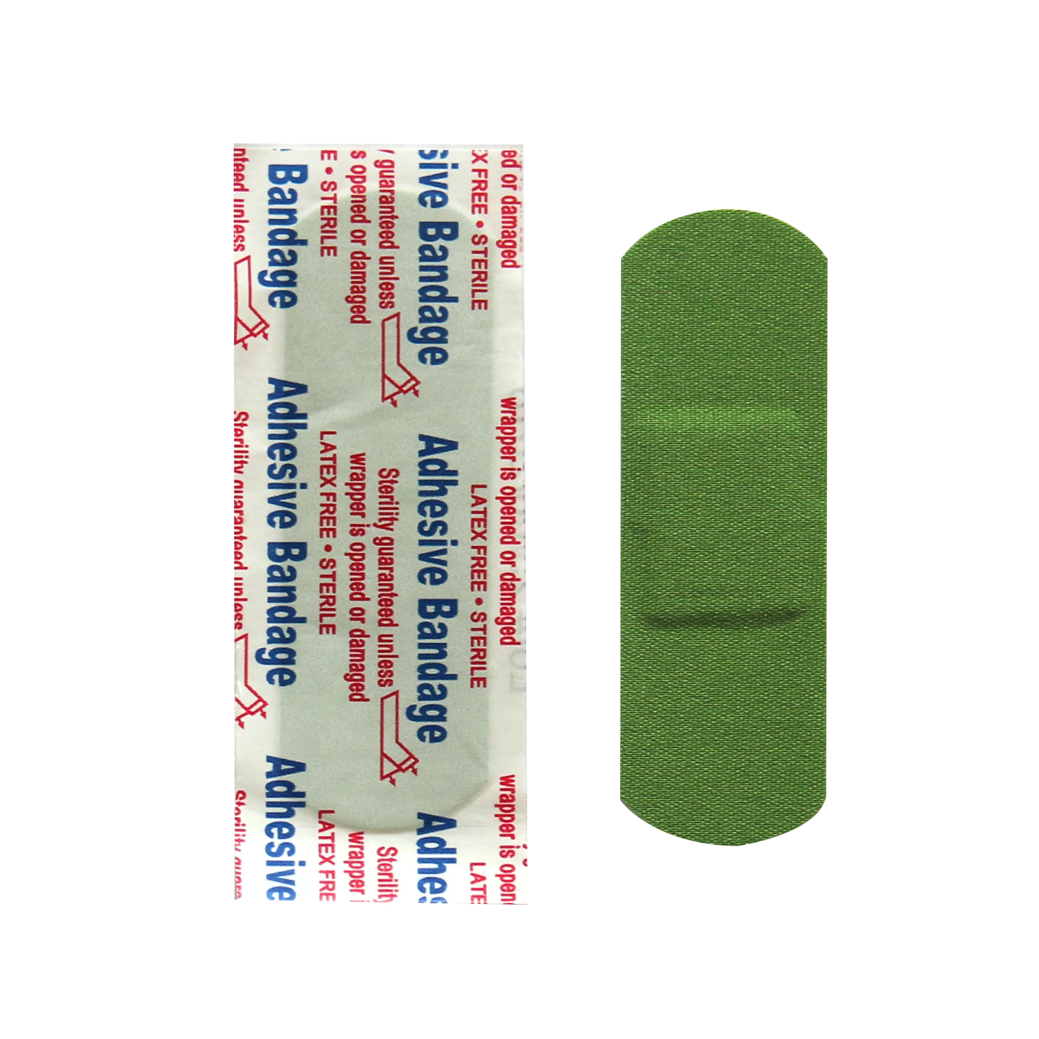 Medical Supplies Custom Material Size High Elastic Cotton Fabric Wound Bandage Adhesive Plaster Ban Aid-T