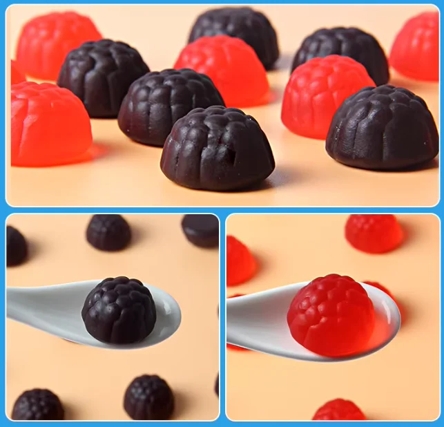 OEM Gummies Organic Green Tea Vitamin B12 Support Cellular Energy Metabolism & Healthy Skin Vitamin B12 Gummies