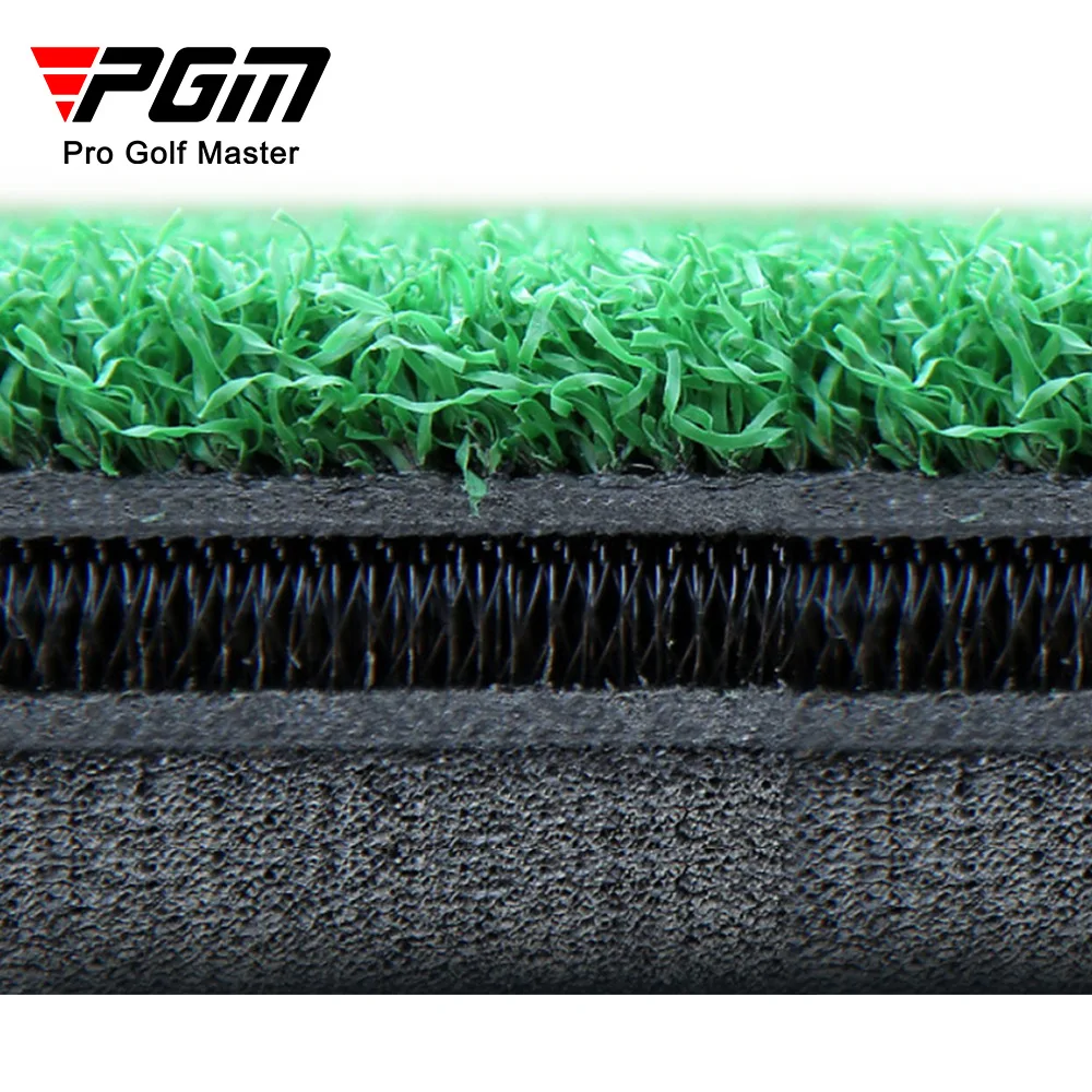 PGM manufactures golf driving range hitting mat training swing practice custom logo golf mat