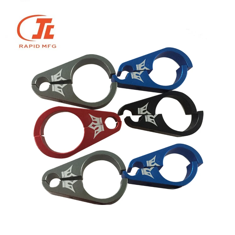 High precision CNC machining aluminium parts with anodized color stainless steel CNC machining