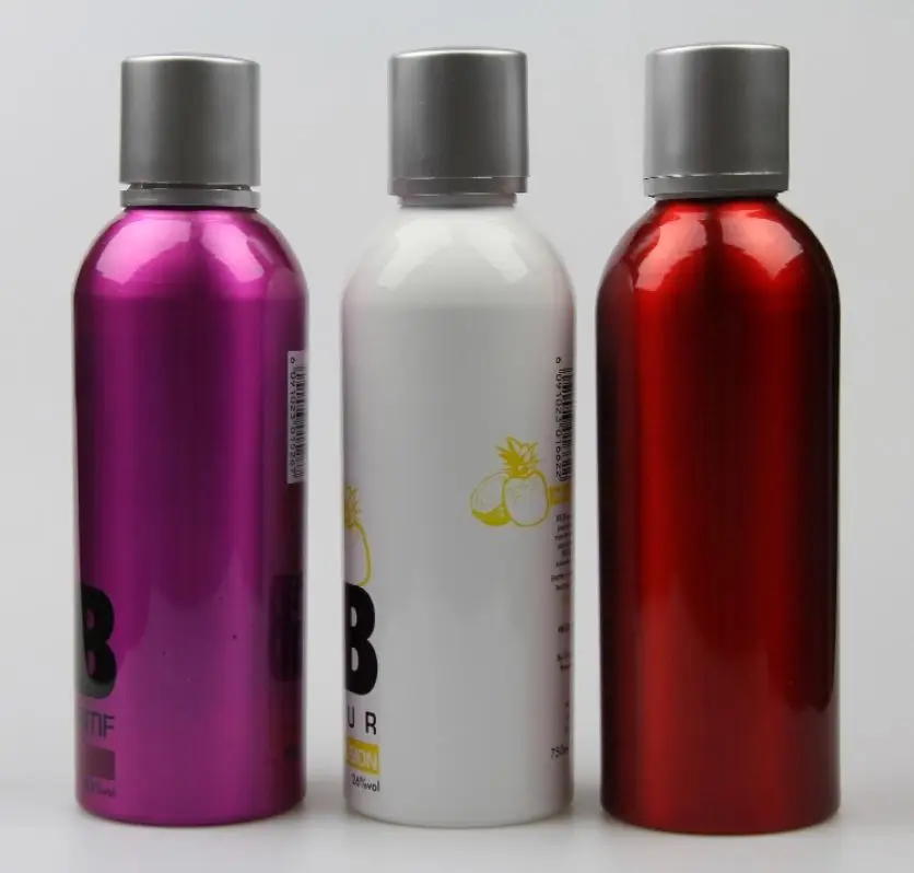 Alcohol Beverage 200ml Hot Stamping Aluminum Bottle And 1000ml High Grade 500ml 750ml Aluminium Wine Vodka Bottles