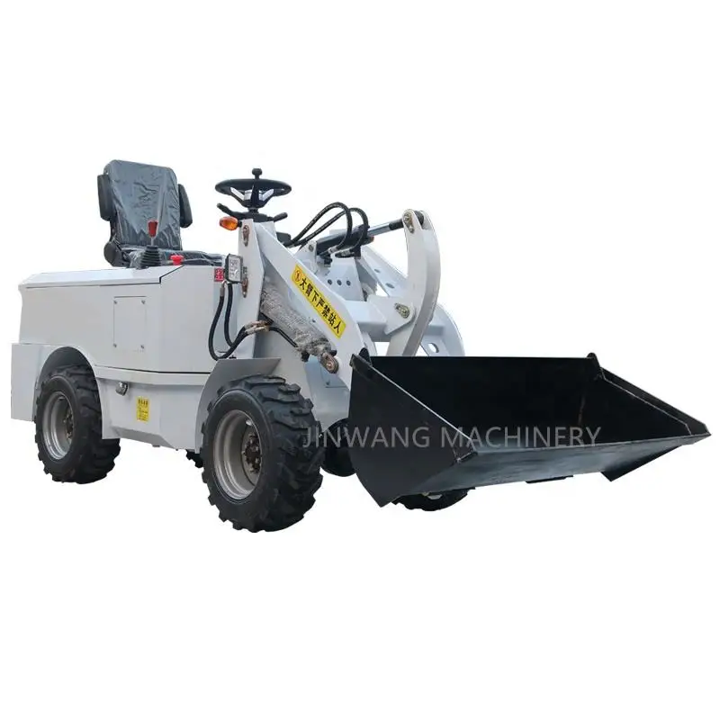 Environmentally Friendly And Silent Electric Mini Front Loader Cement Plant Operation