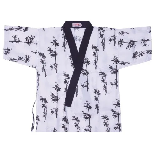 Custom Design Top Quality Japanese Style Sushi Work Clothes Kimono Chef Uniform For Restaurant