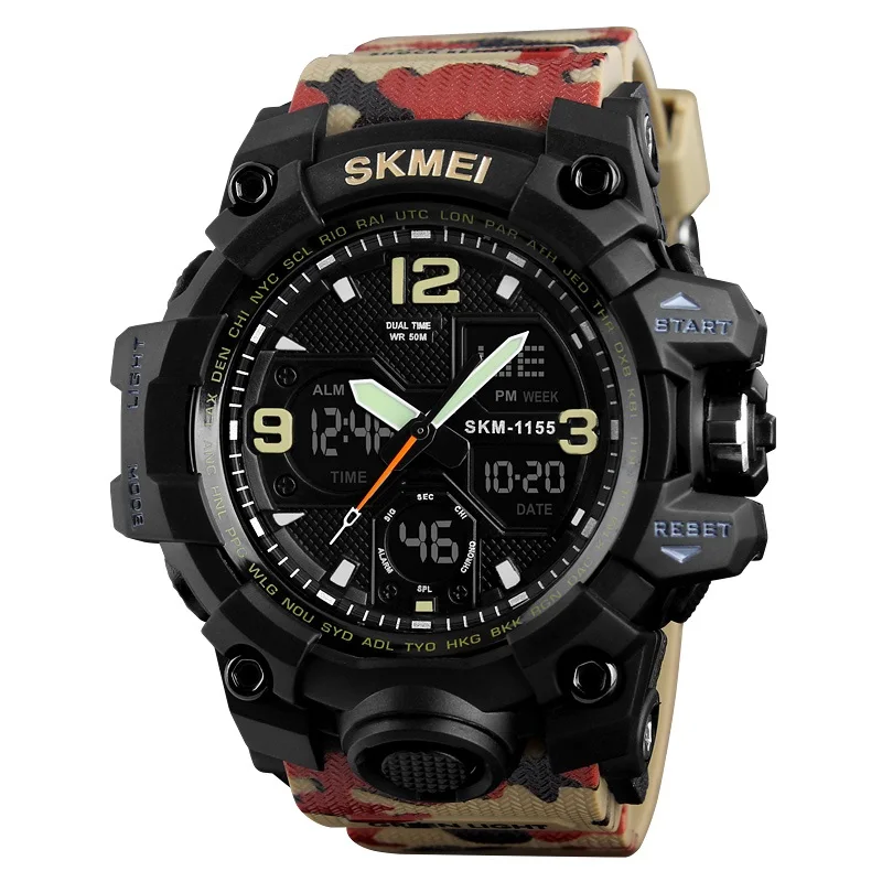  Цифровые спортивные часы Skmei 1155B