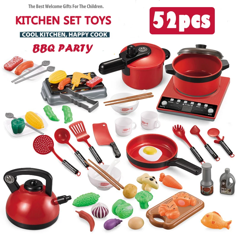 Модная пластиковая мини-игрушка 2020 забавный набор инструментов для барбекю игрушечный кухонный игрушка детей ролевая игра игрушек девочек и мальчиков
