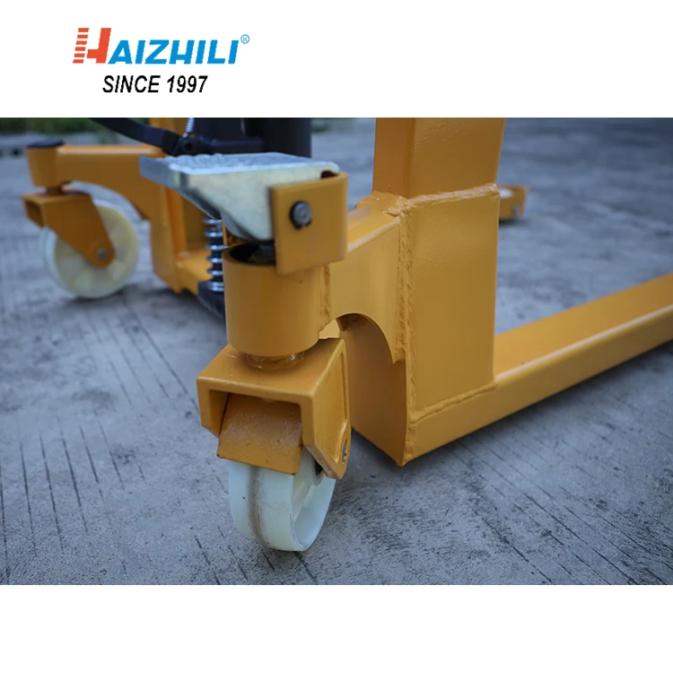 Manual Pallet Stacker hand lifter hydraulic 3000mm Height with Adjustable fork