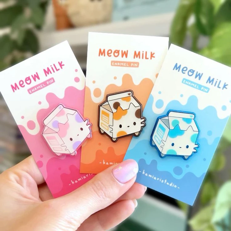 No Minimum Factory Manufacturer Custom Soft Enamel Glitter Anime Cartoon Lapel Pins Metal Badge Hard Enamel Pin