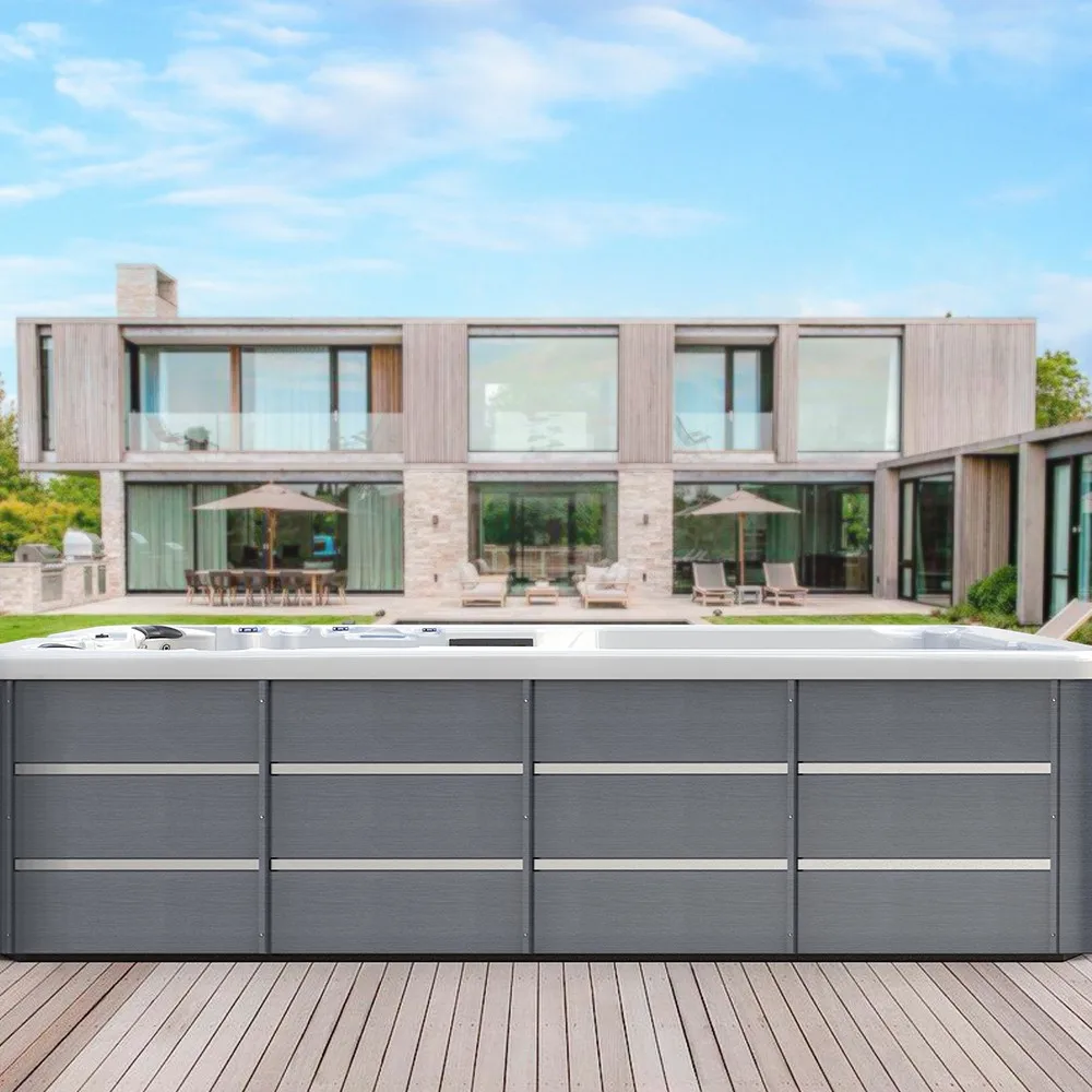 5.8m Garden Acrylic Above Ground Swimming Water Pool Whirlpool Bath Tub Outdoor Swim Pool SPA