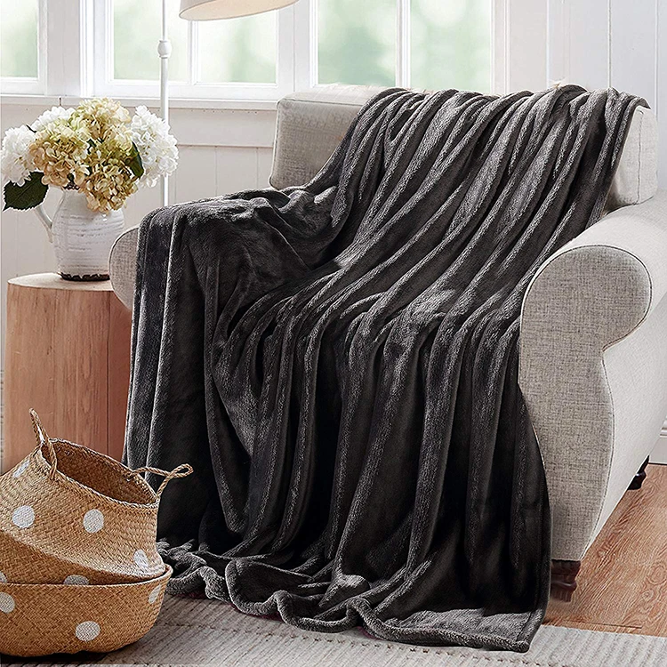 
Fleece Warm Bed Blanket Soft Flannel Cozy Winter Blanket for Adults Children Baby on Bed Couch Sofa 