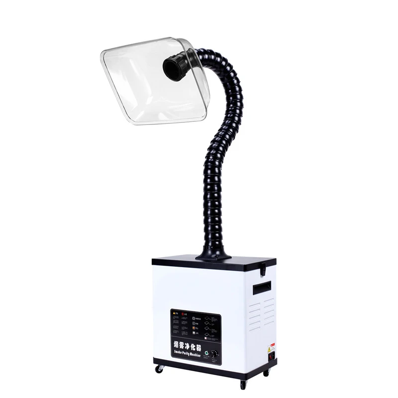 100W/150W Double Tube Air Flow Laser Welding Soldering Fume Extractor