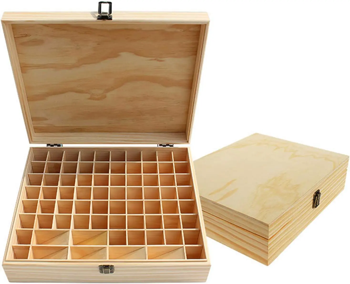 Custom Cross-Themed Pine Wood Perfume Drawer Nail Polish Wooden Gift Box for Essential Oils and Elegant Packaging